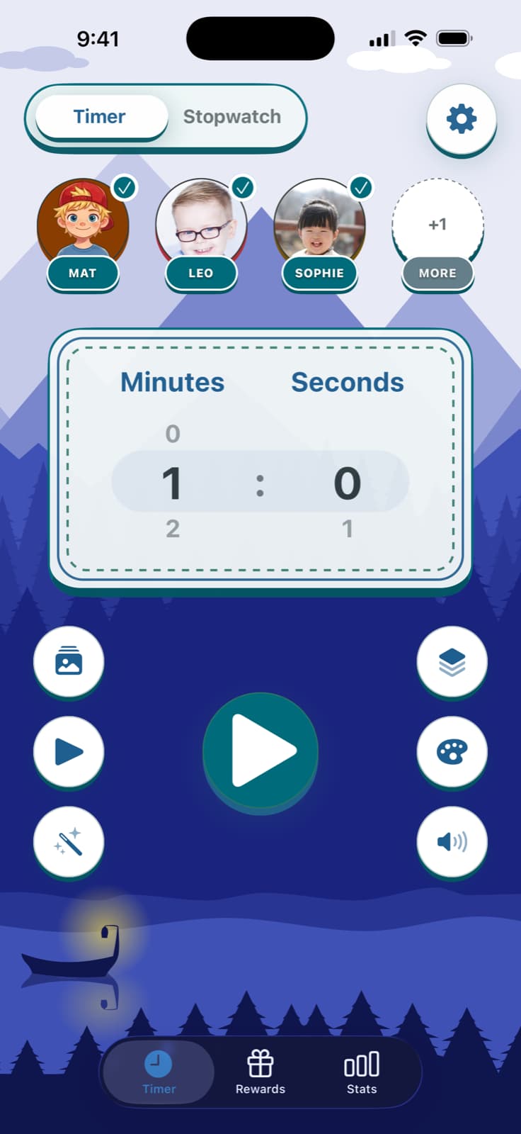 TickTod timer setup